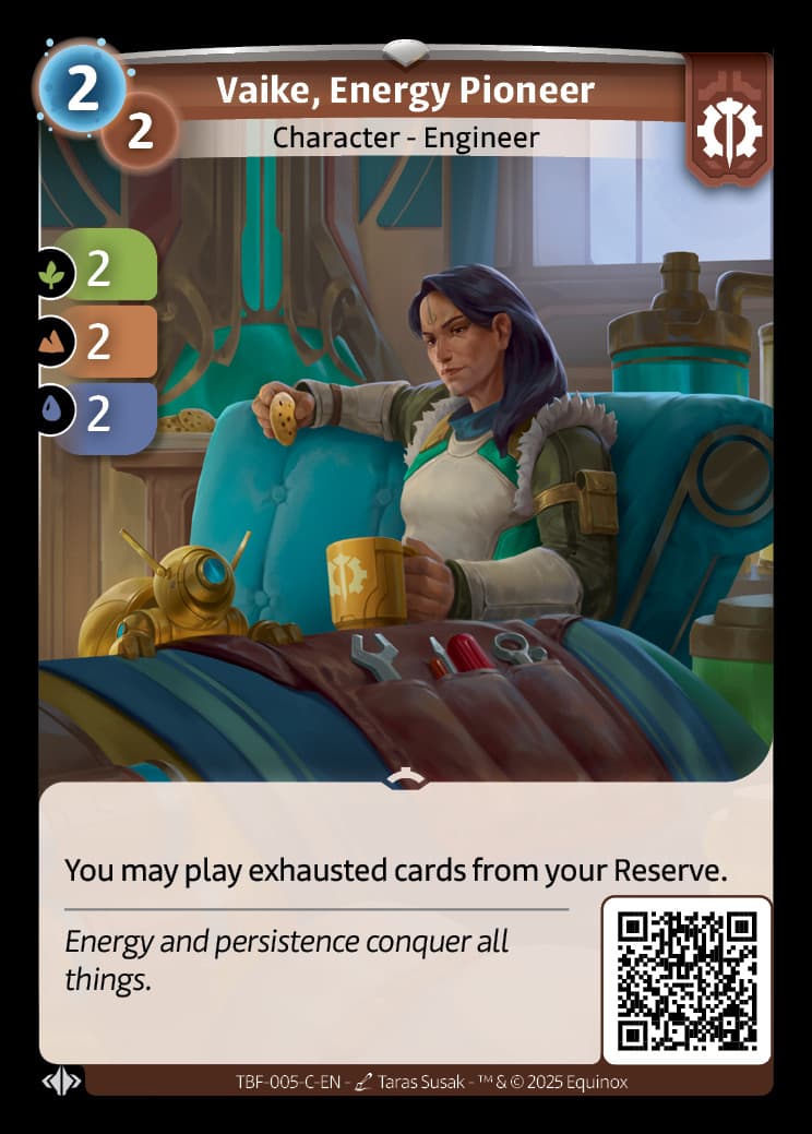 Vaike, Energy Pioneer