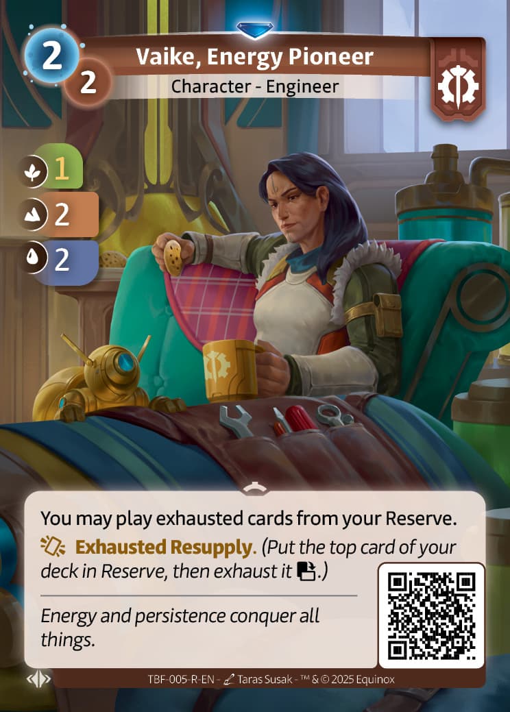 Vaike, Energy Pioneer