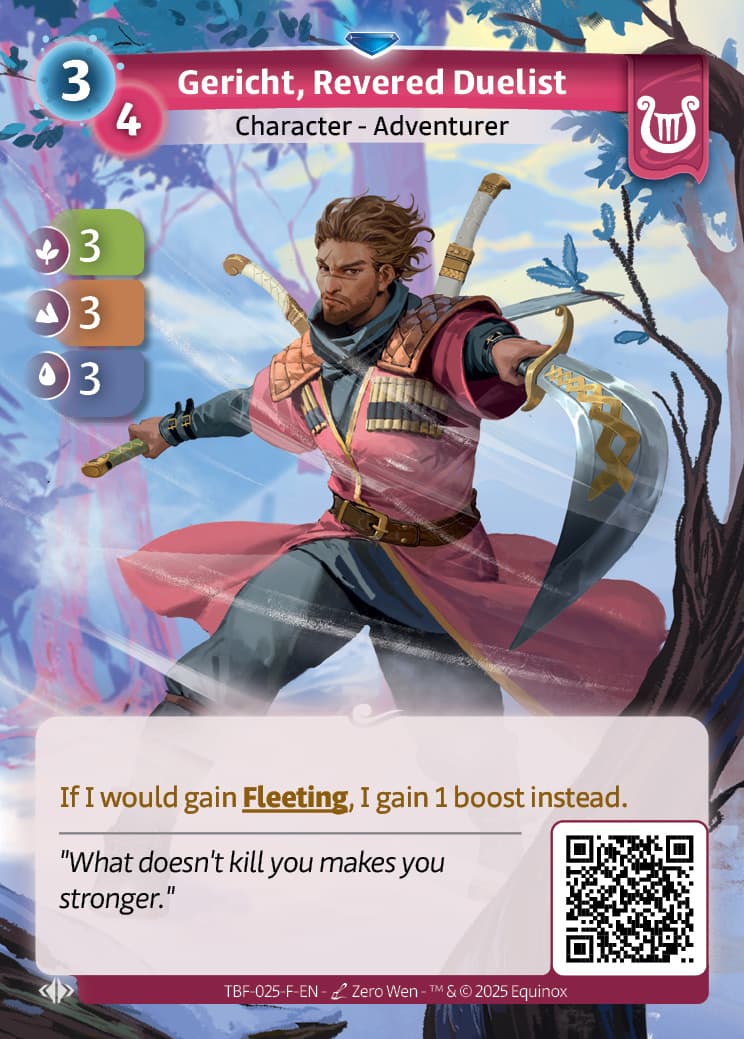 Gericht, Revered Duelist