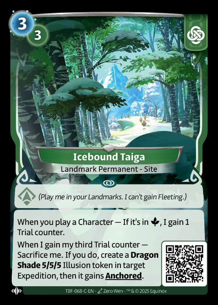 Icebound Taiga