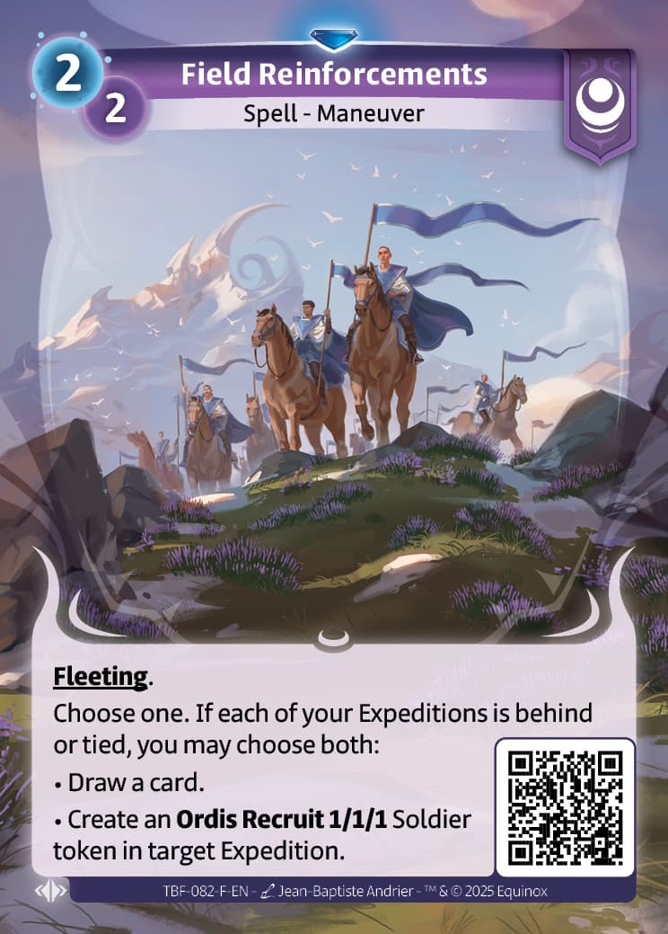 Field Reinforcements