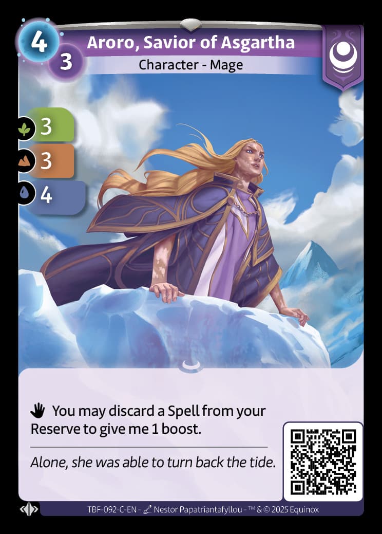 Aroro, Savior of Asgartha