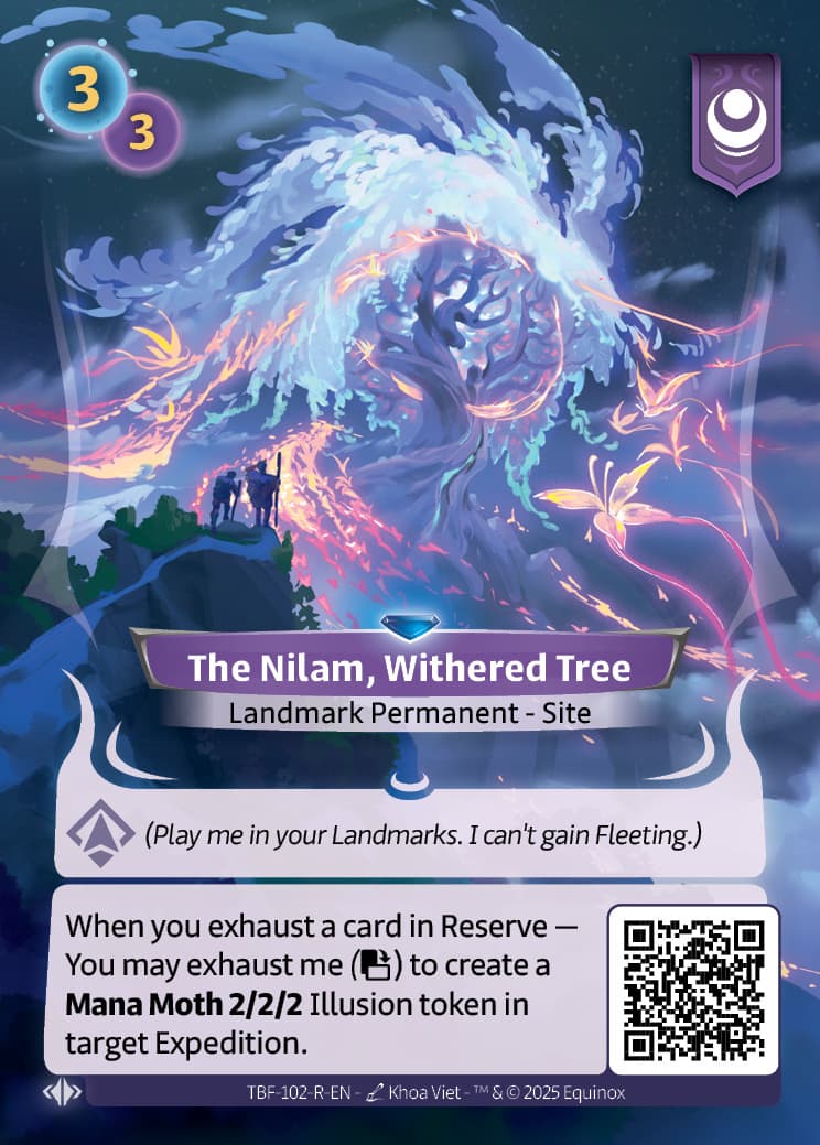 The Nilam, Withered Tree