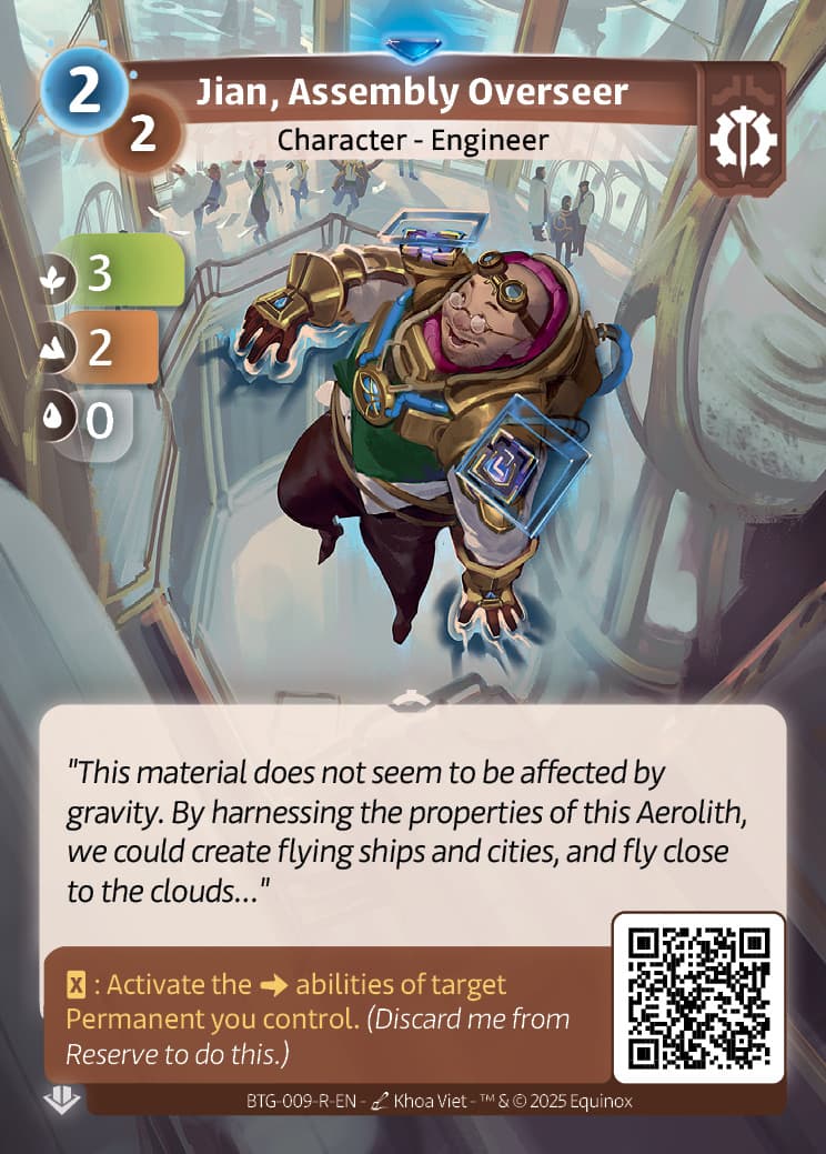 Jian, Assembly Overseer