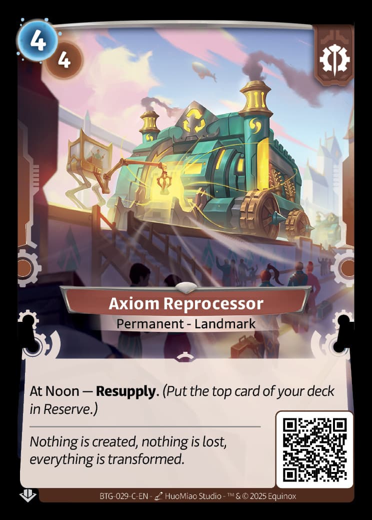 Axiom Reprocessor