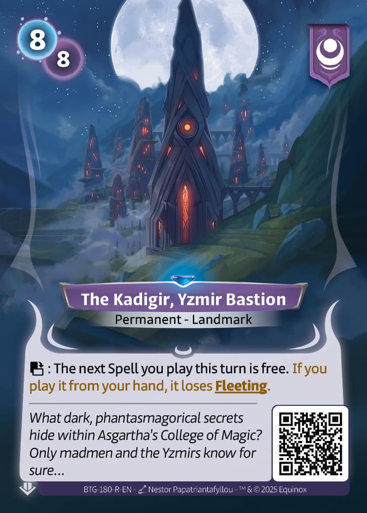 The Kadigir, Yzmir Bastion