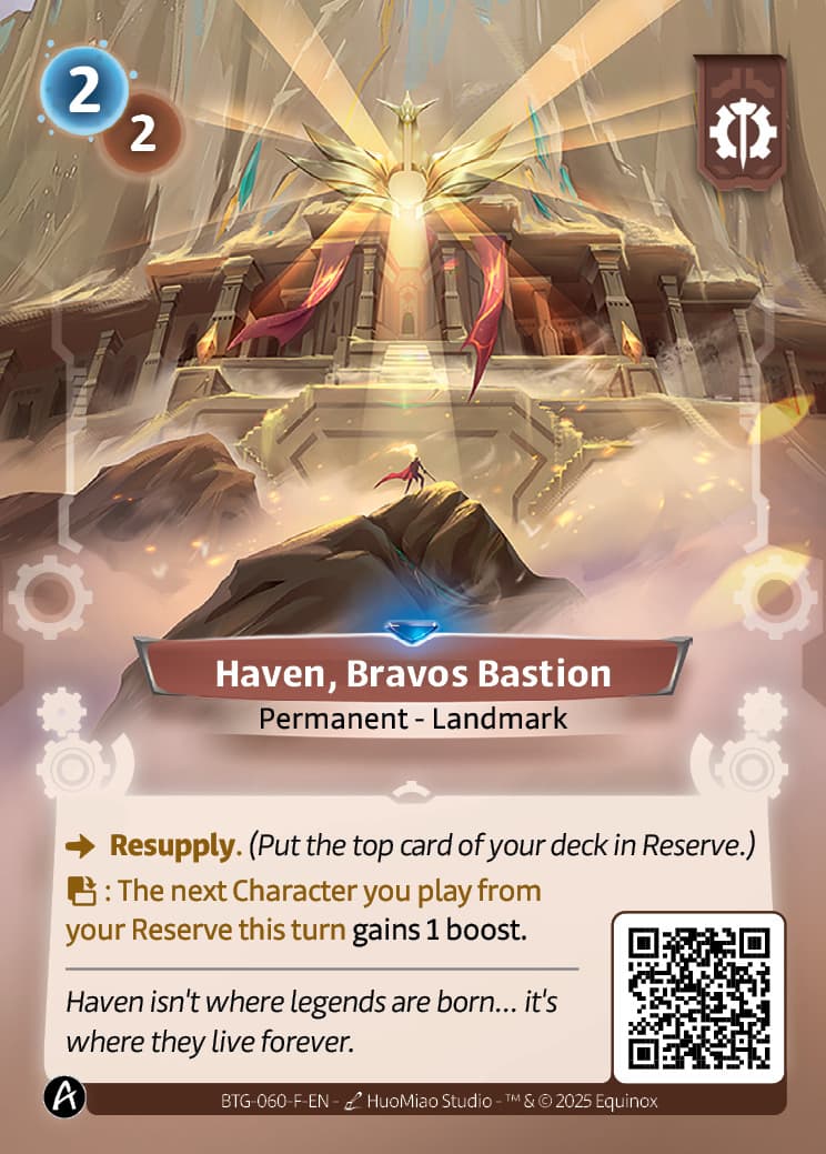 Haven, Bravos Bastion