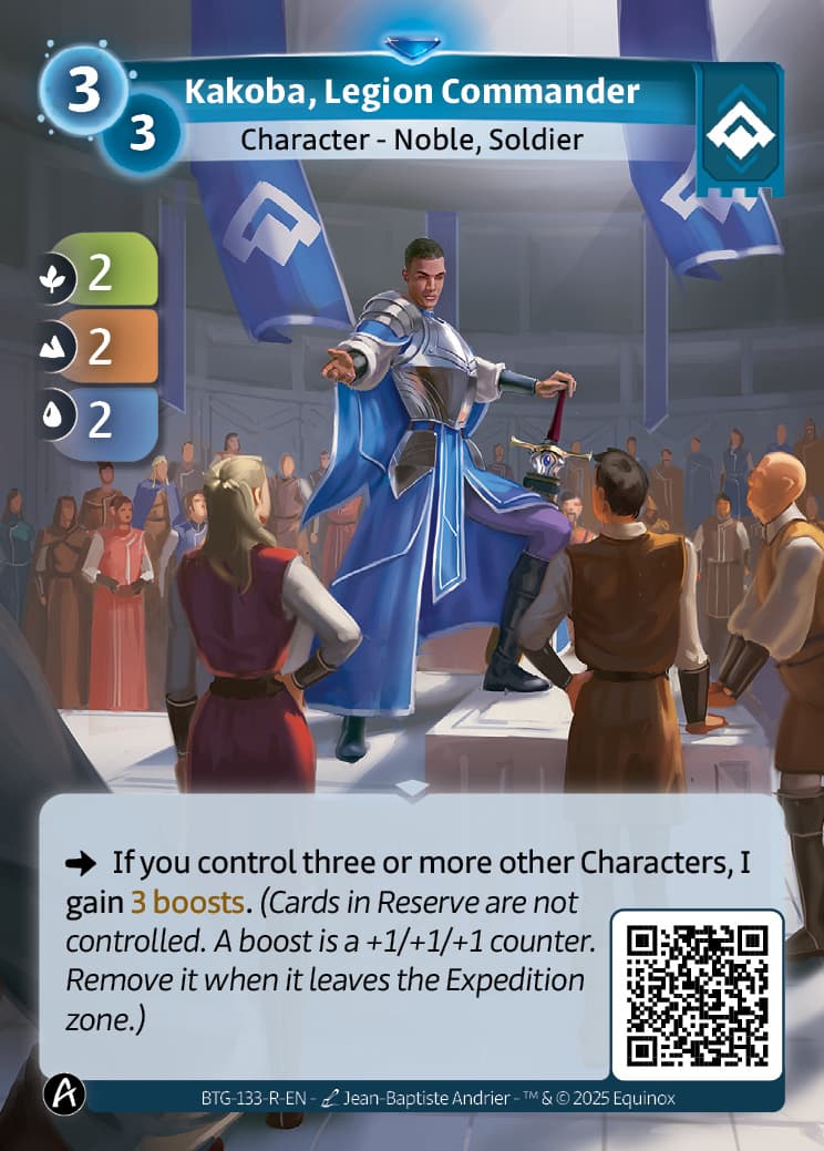 Kakoba, Legion Commander